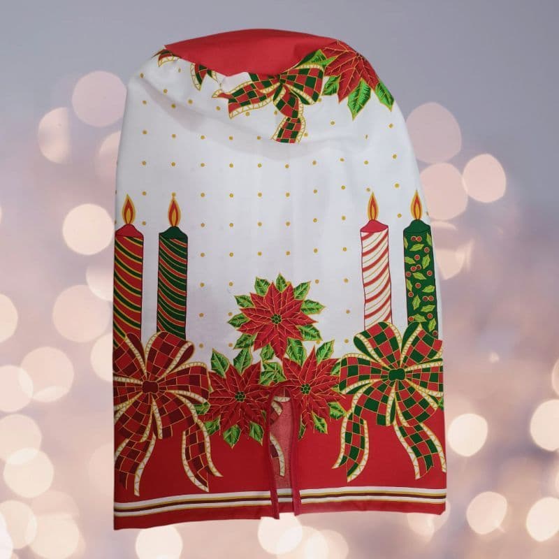Capa filtro de barro com estampa Natal
