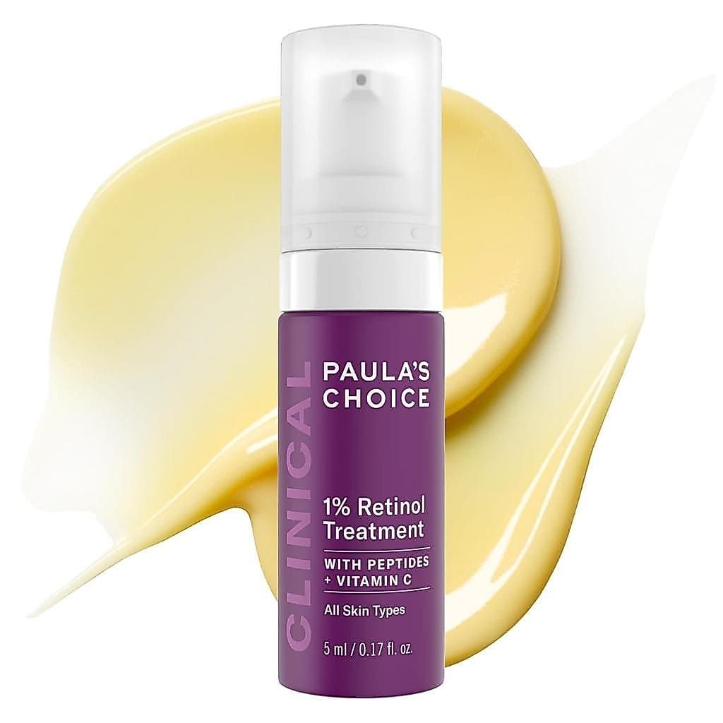 Paula'sChoice CLINICAL Tratamento Facial com 1% de Retinol, Peptídeos, Vitamina C e Extrato de Alcaçuz, Sérum Antienvelh