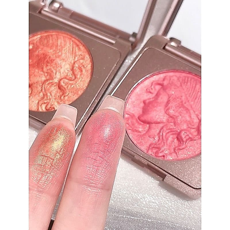 C cde leitura inteligente monocromático blush Natural Nude maquiagem fina piscando laranja clareamento contorno brilho b