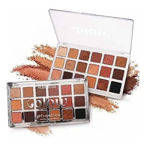 Ruby Rose Paleta de Sombras Blow Girl´s Syndrome 18 Cores