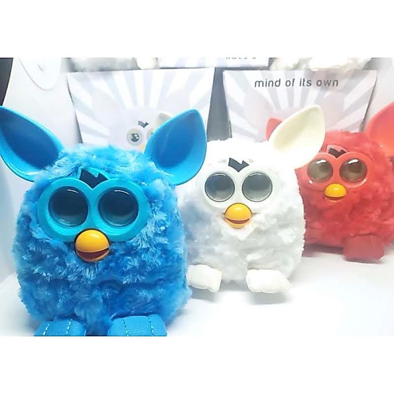 Boneco Coruja Furby com Olhos de Lcd, Pelúcia repete o que vc fala, acompanha pilhas