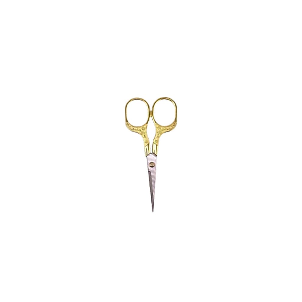 Tesoura De Corte Dourada Dafu De Aço Inox