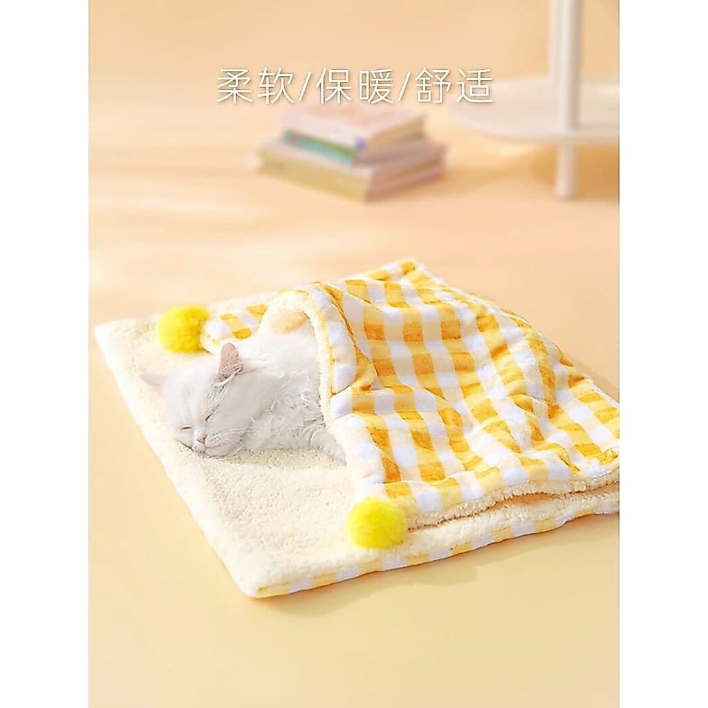 Cobertor para gatos, tapete para dormir, cobertor para animais de estimação, tapete de dormir cães, gaiola gat