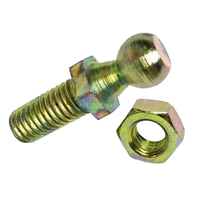 Pino Parafuso Com Porca Rosca M6 Para Amortecedor De Porta Malas E Capô Excelente Qualidade