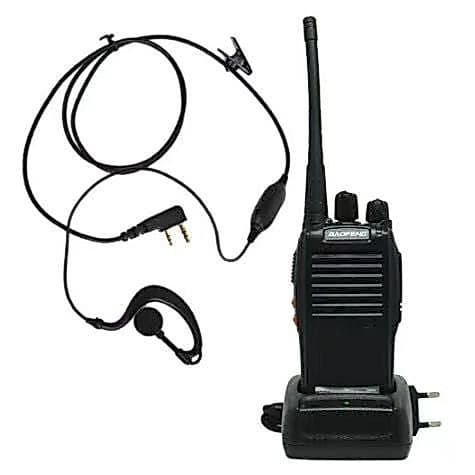 Fone De Ouvido Ppt Para Rádio Baofeng Com Microfone Dual Band  Walkie Talkie Uv-5r Bf-777s Uv-6