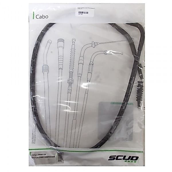 Cabo Embreagem Yamaha Fazer 250 Até 2017 Mod Original Scud