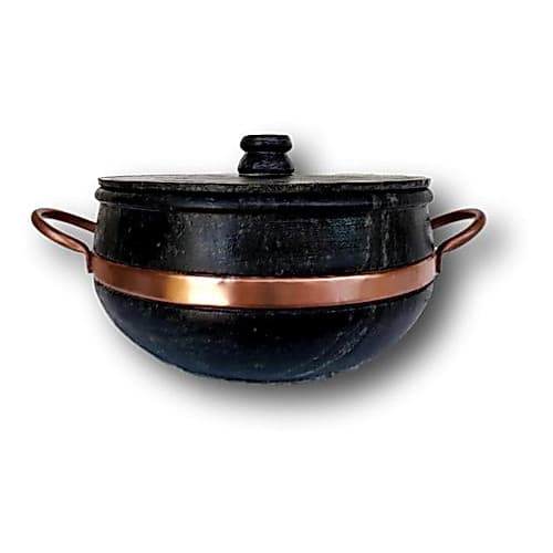 Panela De Pedra 6lts  Já Curada