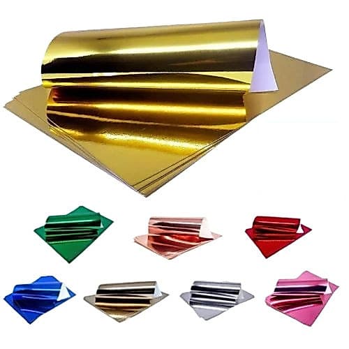Papel Laminado A4 Lamicote 250g 50 Folhas Varias Cores Artesanato Escolar Masterprint