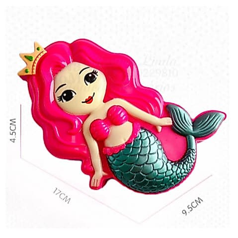 Maquiagem Infantil Pink Sombra Batom Diverso Sereia Make Infantil