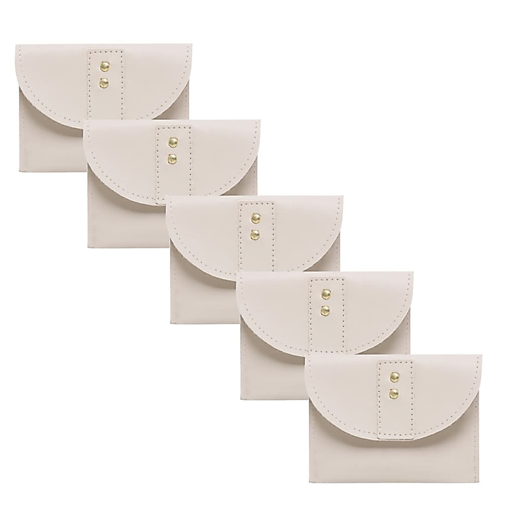 Kit 5 Carteiras Feminina Pequena Porta Moedas Sintético Envio Rápido