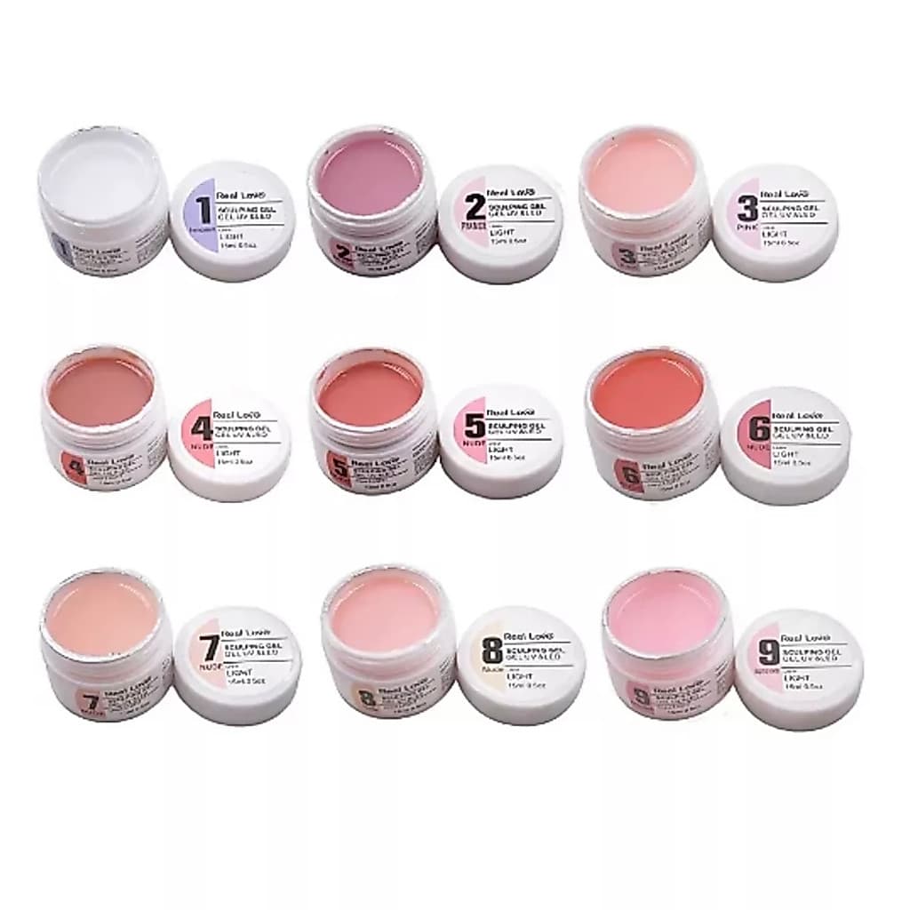 Kit Especial 2 Géis de Modelagem Linha Light  15ml - Real Love
