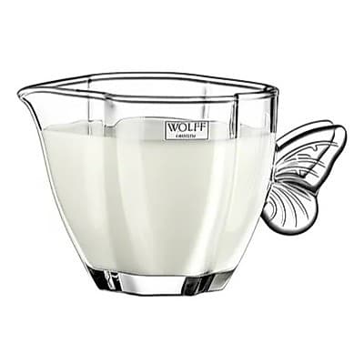 Wolff - Leiteira de Vidro 230ml Butterfly