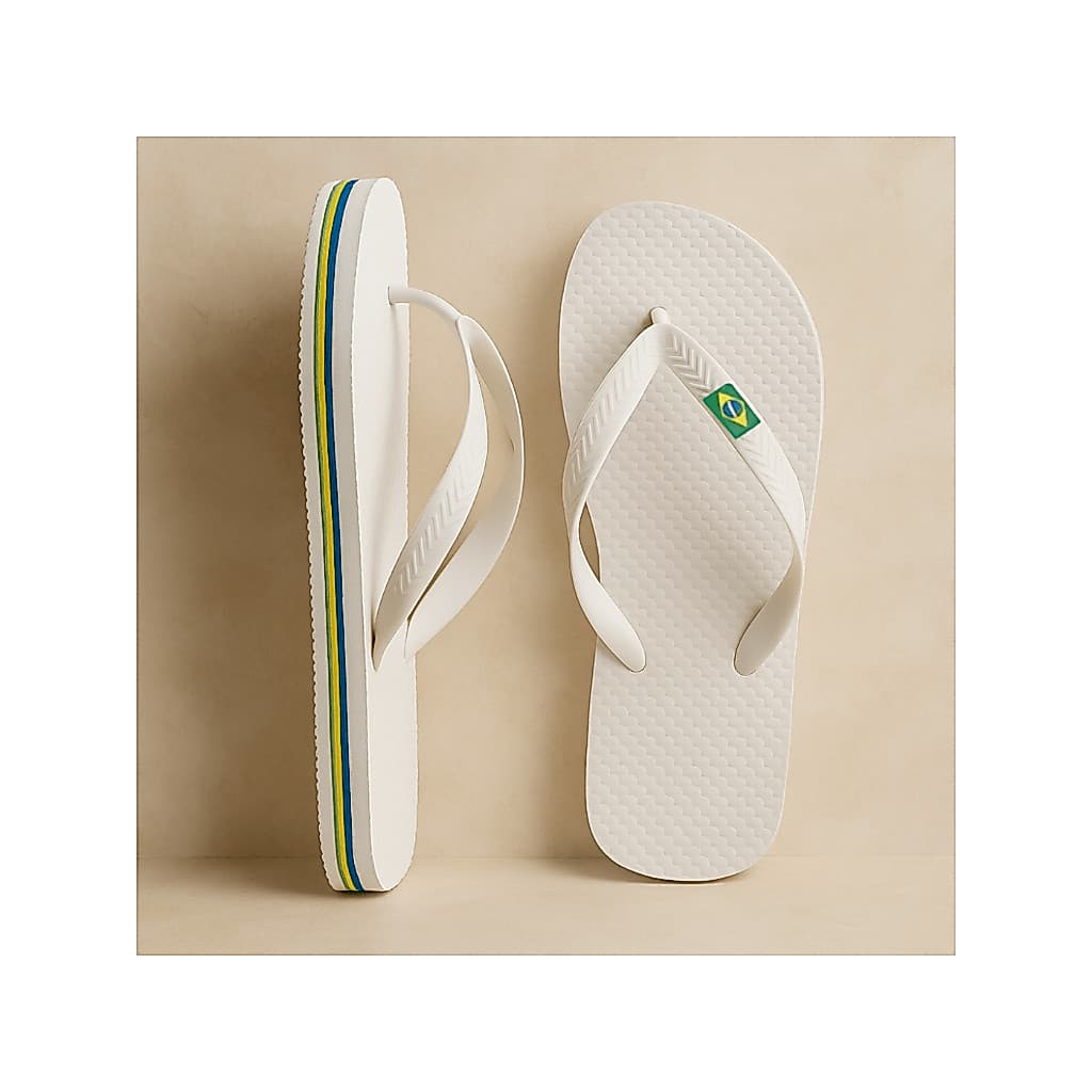 KIT 10 pares chinelos  bandeirinha MASCULINO e feminino de dedo. borracha, nao tem marca!