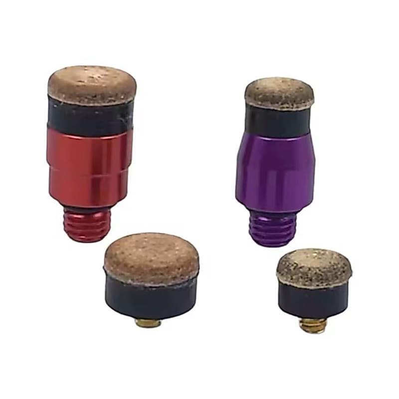 kit 4 ponteiras de couro para martelinho de ouro
