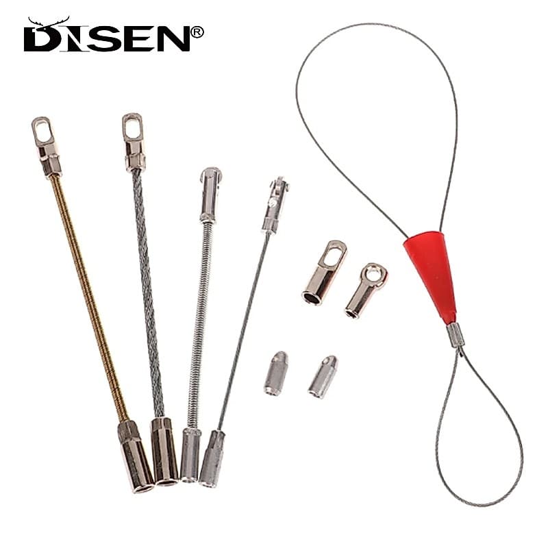 Cabeça De Cabo De Fio Elástico Threader Eletricista Profissional Guia De Rosca Automática Conector Reparação Rápido Extr