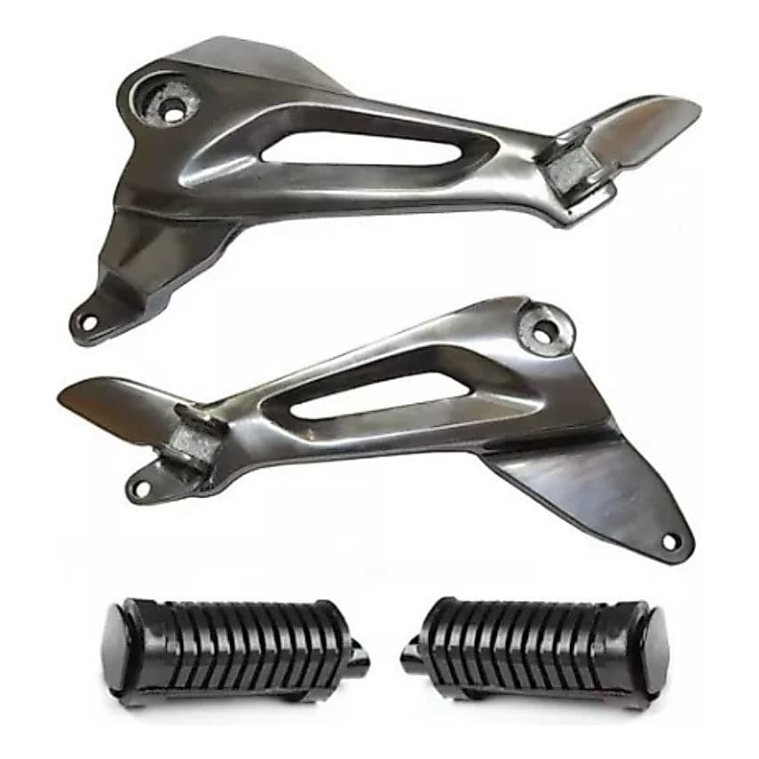 Par Bacalhau Cg Titan/fan 150 2009/13 Polido +par Pedaleiras