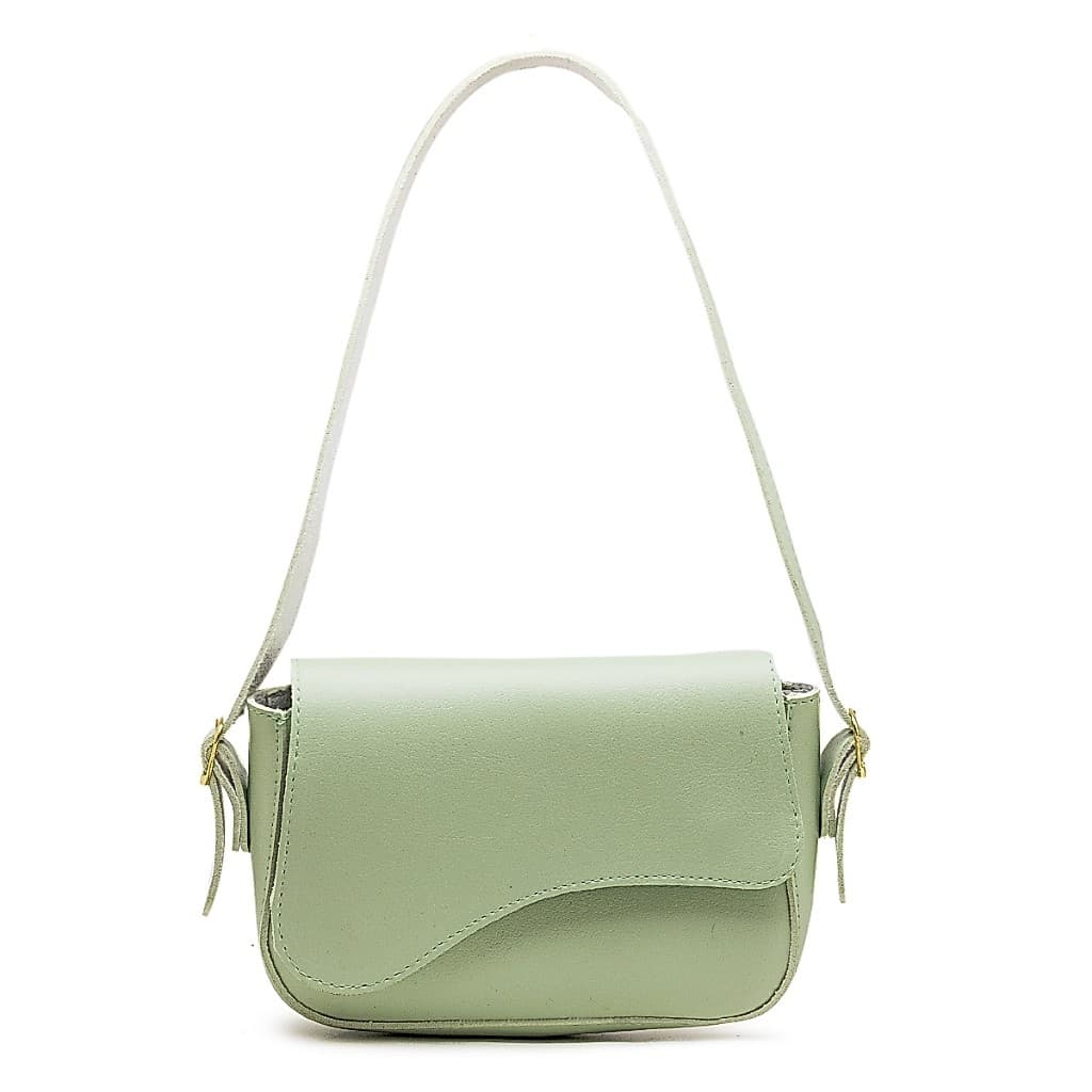 Bolsa Feminina Baguete Alça de Ombro Basica Fivela Lançamento