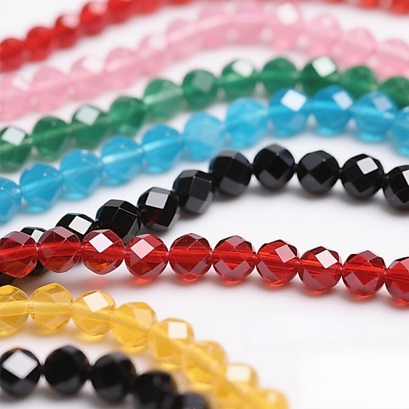 6mm Aproximadamente 900pcs Contas de Vidro de Cristal para Acessórios de Bolsa de Roupas DIY Preço de Fábrica Código