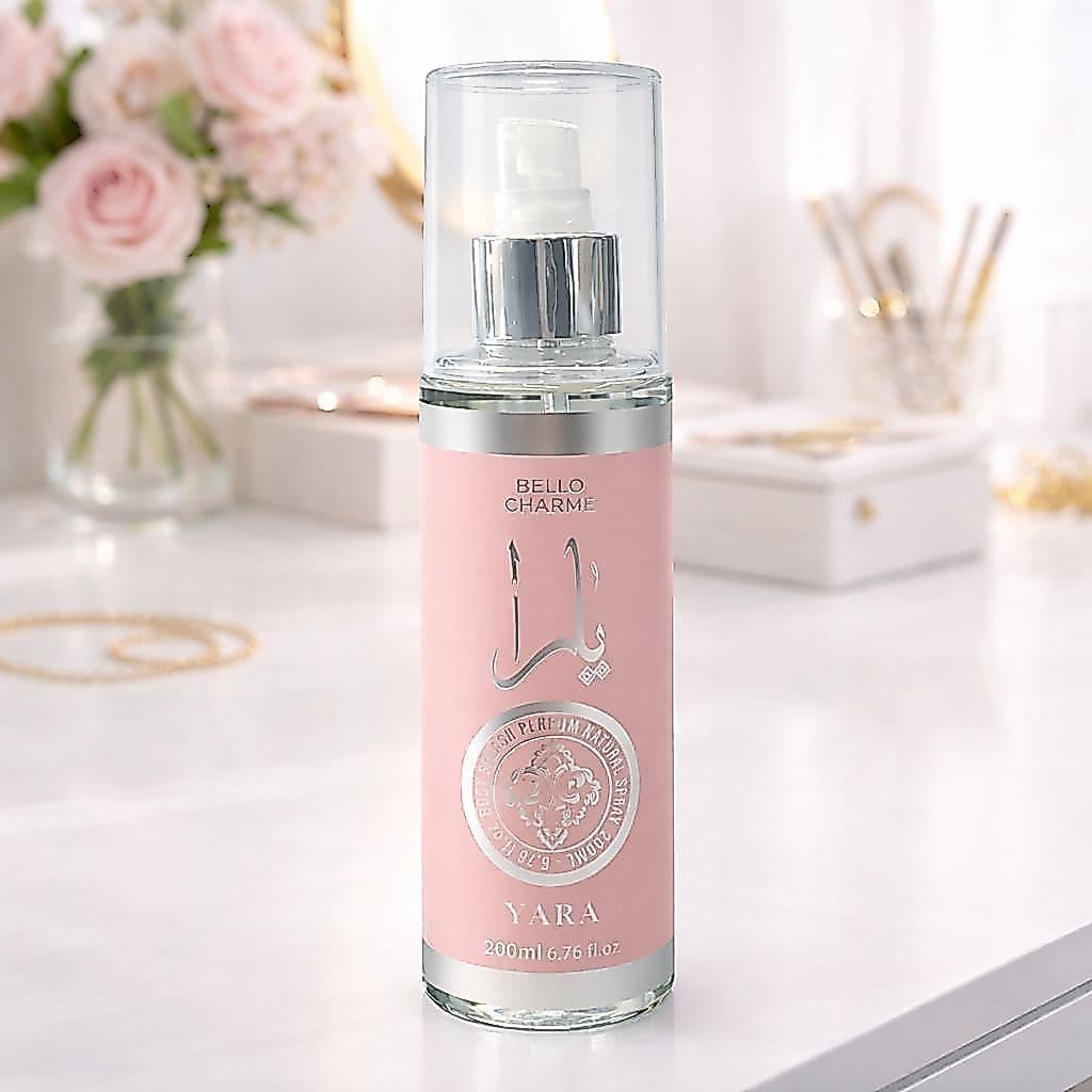 Body Splash Árabe Feminino Yara 200ml - Bello Charme