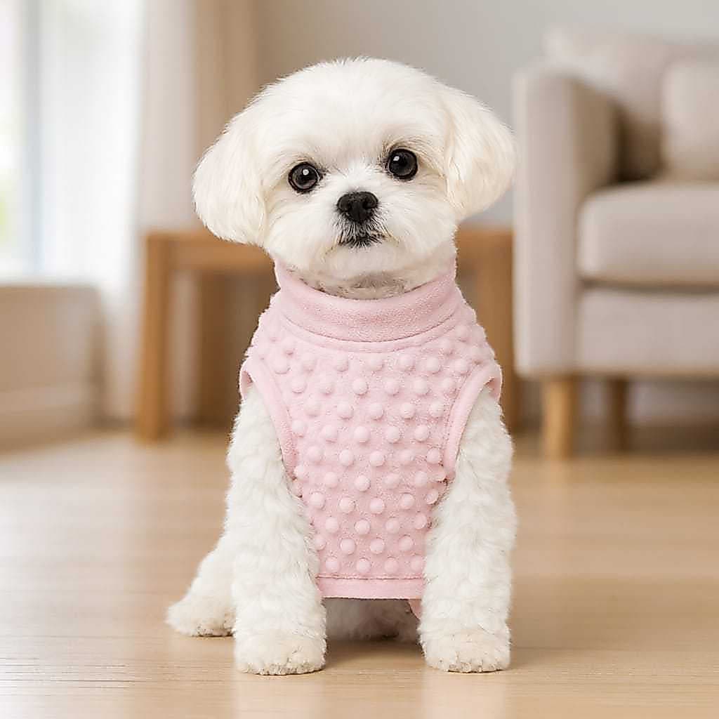 Roupa Pet  Pipoquinha Cachorro Gato Inverno Fleece  Soft Quentinho Premium