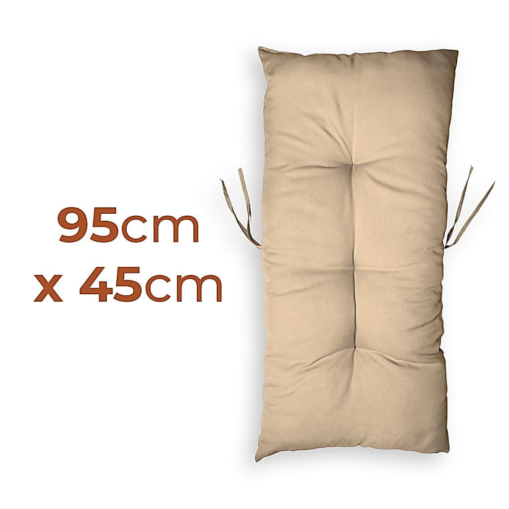 Almofada Futton 95x45cm para Bancos Cadeiras Poltronas Balanços Decorativo Oxford Cores Diversas