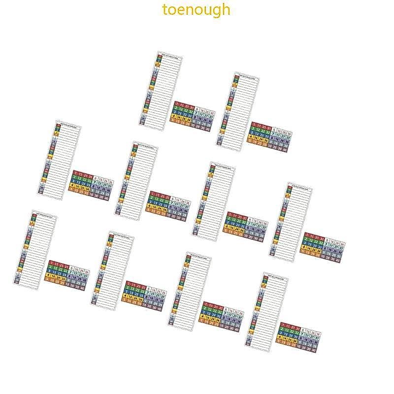 Toe 10Pcs Disjuntor Etiqueta Adesiva PVC Para Gabinete Elétrico Fábrica
