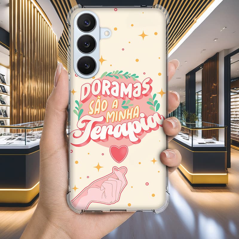 Capa Capinha GALAXY A13 A12 A11 A10S A10 A03S A07 A06 A05S A05 Anti-impacto Personalizada series DORAMAS (3180)