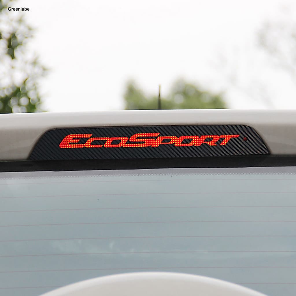 { Novo } Adesivo À Prova D'água De Espessura Moderada De Fibra De Carbono De Decoração De Carro Para Ford