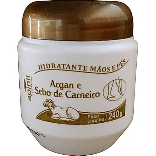 Creme para Pés e Mãos com Sebo de Carneiro e Argan 240g