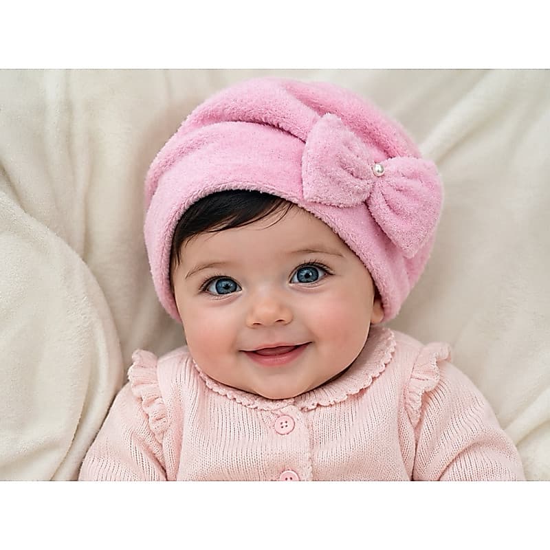 Boina infantil- touca para bebê