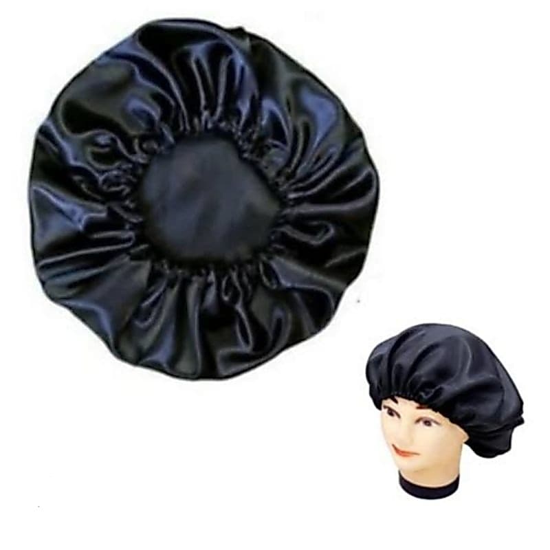 kit com 1, 2 ou 3 Touca  de  Cetim para os Cabelos  Anti Frizz Acessórios cabeleireiro