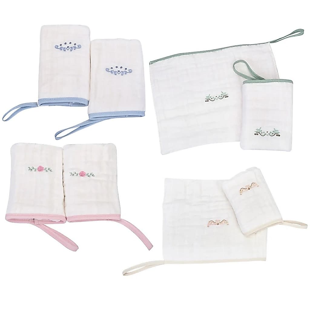 Kit 2 Panos de Boca para Bebê 100% Algodão - Babete Macio Soft (20cm x 40cm)