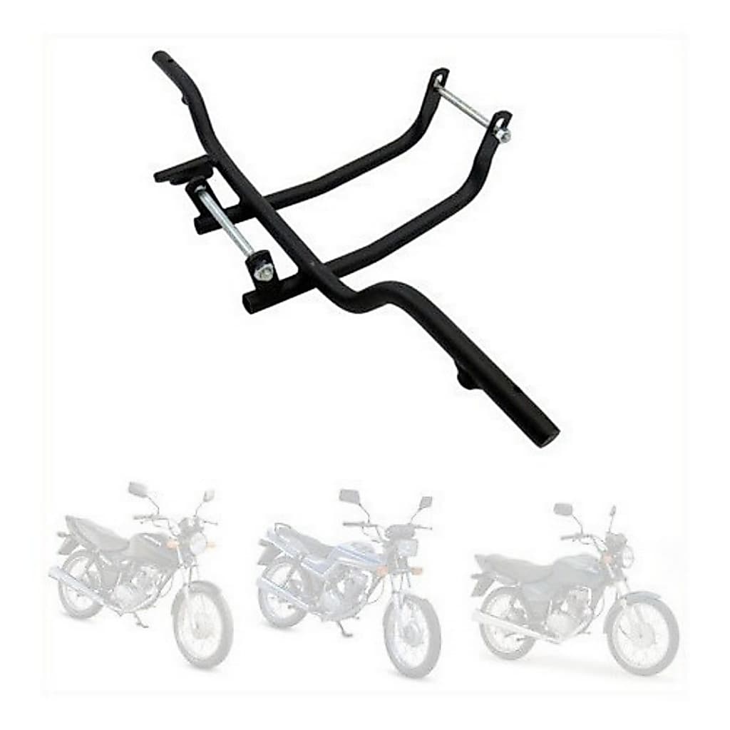 Estribo Berço Moto Maciço Quadro Universal Para Titan Fan 125 150 160 Start 160 Cbx200 Strada CG 125