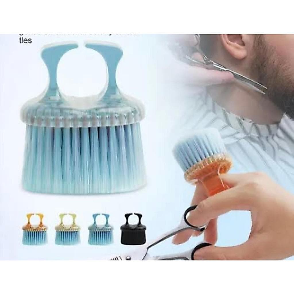 Mini Escova de Dedo Barber Pro – Espanador Profissional para Cabelo e Barba