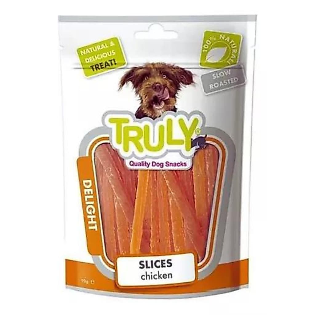 Truly Petisco Delight Para Cães Fatias De Frango - 360g