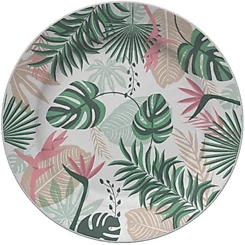 Prato de Sobremesa em Porcelana 21 Cm Capri - Floresta Urbana