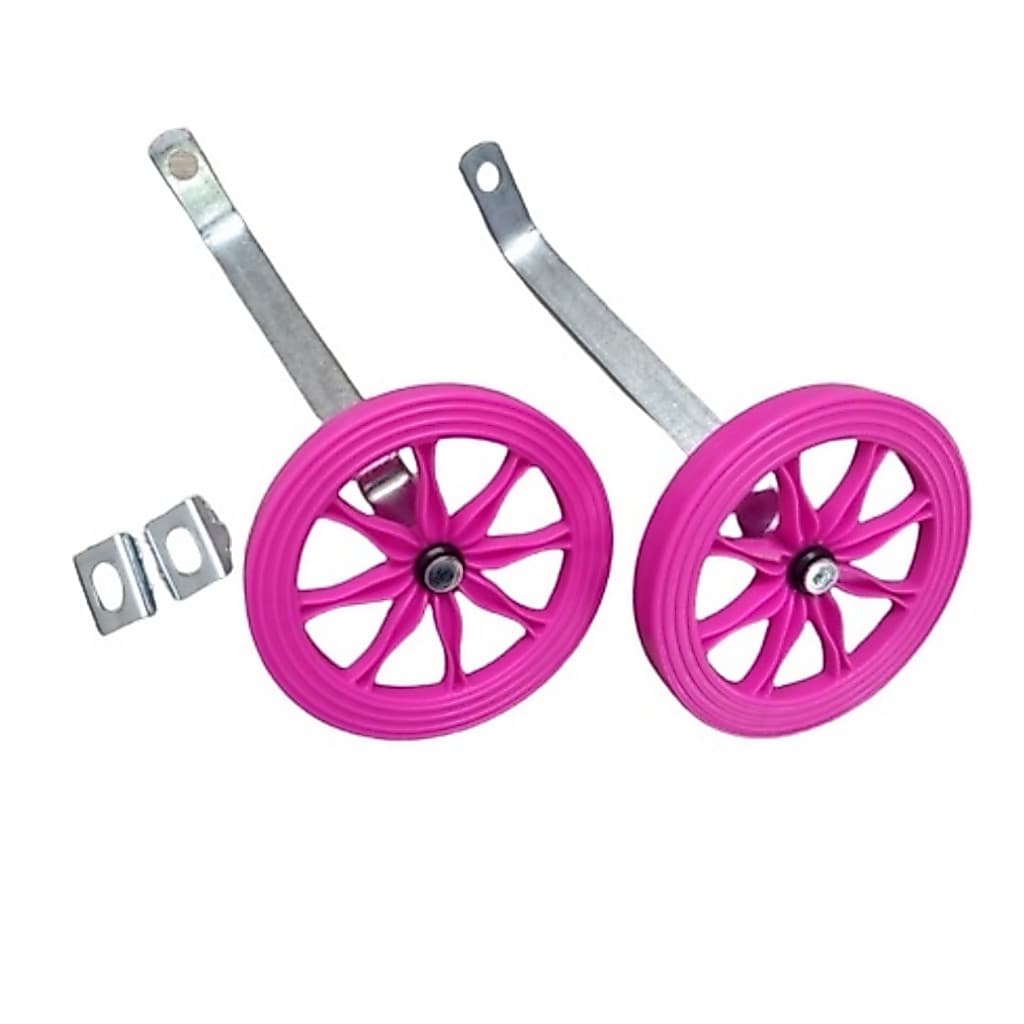 Roda Rodinha Lateral Para Bicicleta Infantil Wester Bike Aro 16 Rosa