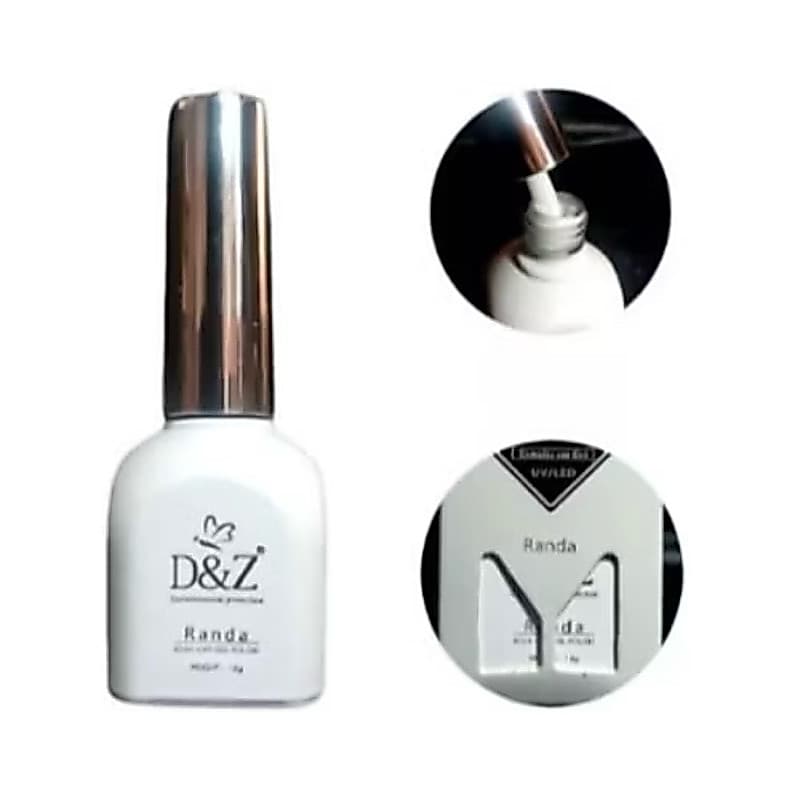 ESMALTE EM GEL RENDA LUXO D&Z,  ESMALTE UV/LED
