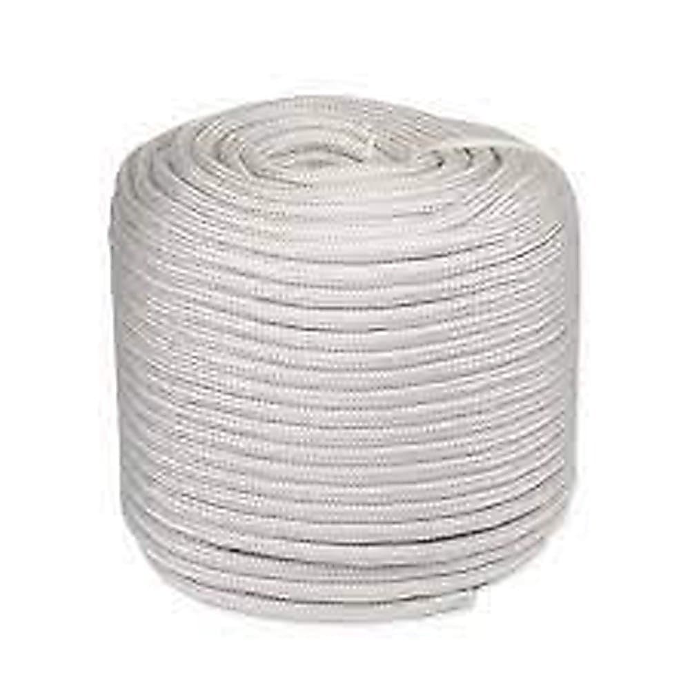 Corda Oleada Caminhoneiro Trançada Rolo Branco - 8mm x 400m