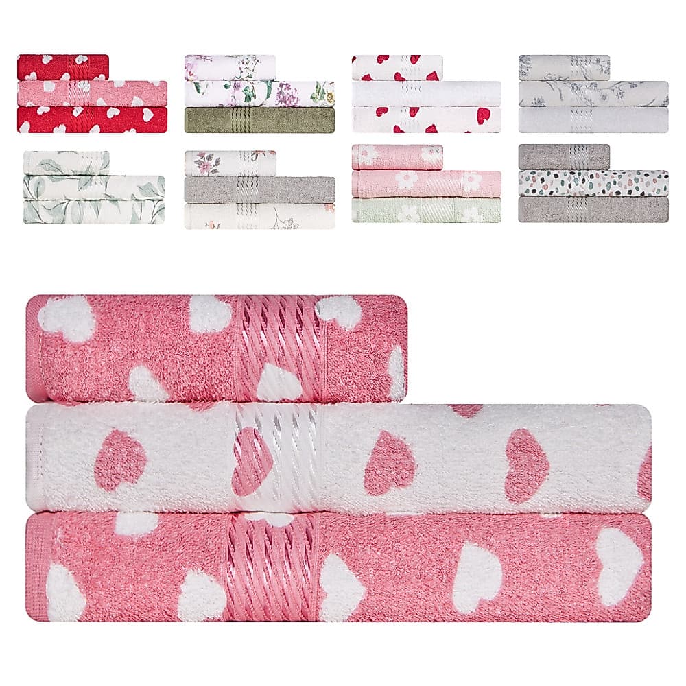 Kit Toalha 3 Peças Banho + Rosto 100% Algodão Felpudo Prisma Dohler BF Casa