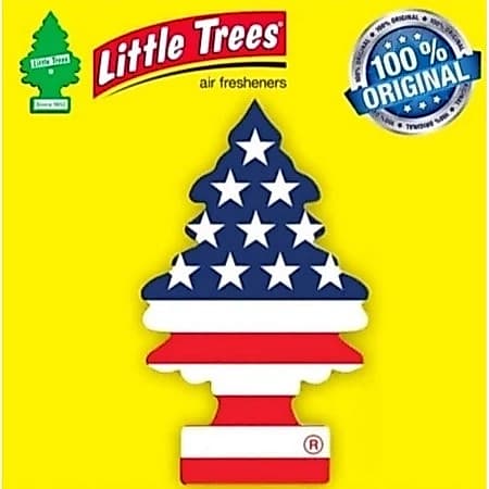 KIT 4 Aromatizantes Little Trees Original - Cheirinho Aromatizador de Carros e Ambientes