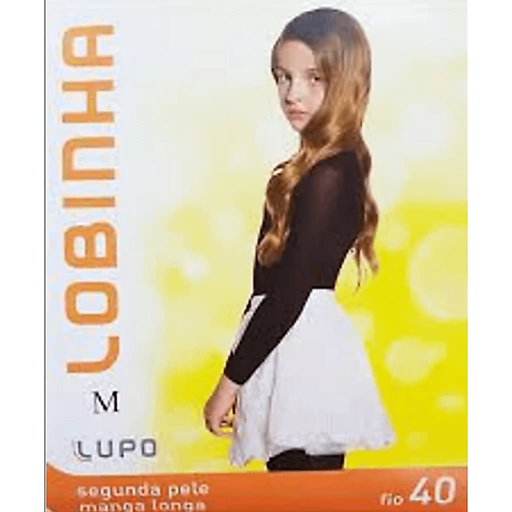 Segunda Pele Infantil Lobinha Manga Longa Fio 40 860