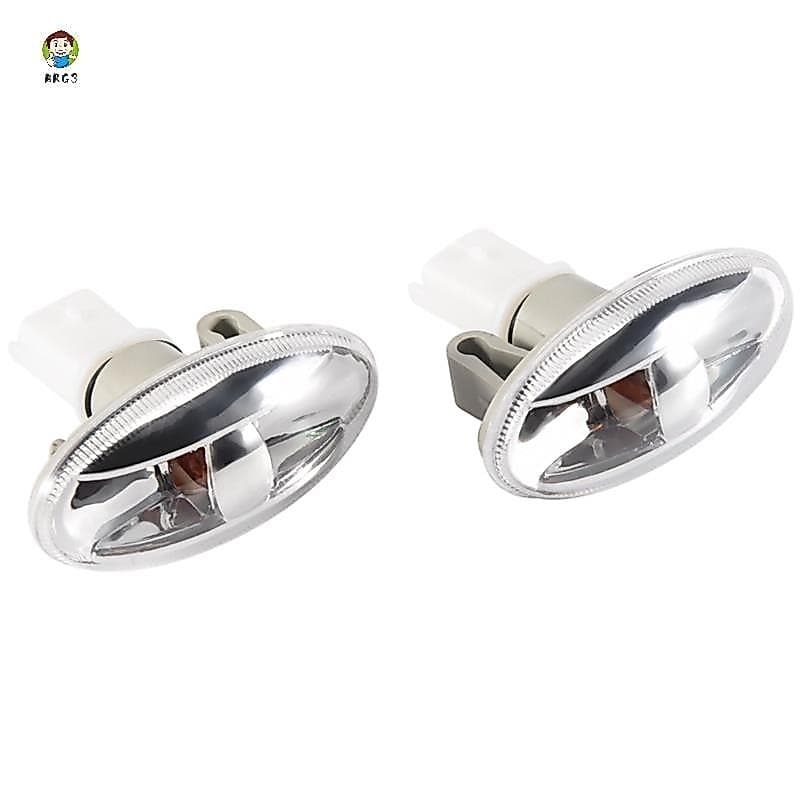 2Pcs Indicador Luminoso De Direção Lateral Do Carro Para 108 107 407 206 6325G3 Citreon C1 C2 C3