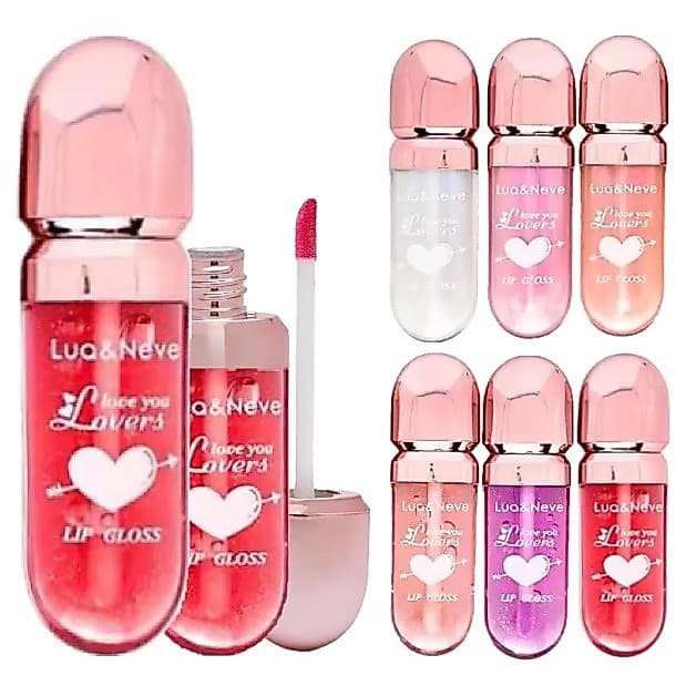 Gloss Labial Lua & Neve Lovers – Brilho Intenso, Hidratante e Confortável