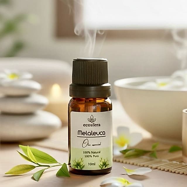 Óleo Essencial de Melaleuca - Tea Tree - 100% Puro - 10ml