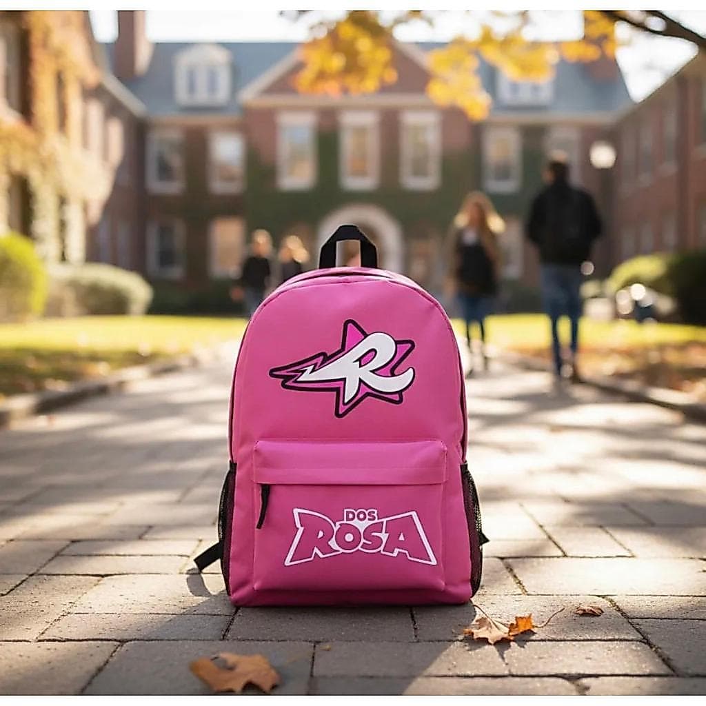 Mochila Bolsa Escolar Universitaria Grupo Dos Rosas Mochila Moderna Reforçada Adulto Infantil Kids Promoção