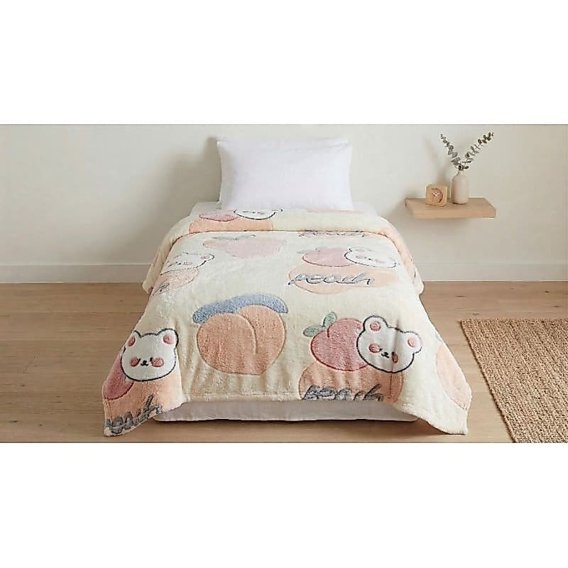 Manta Infantil Plush Letras Coloridas Super Macia Cobertor Bebê Criança Quentinho Antialérgico Decorativo Cama Solteiro