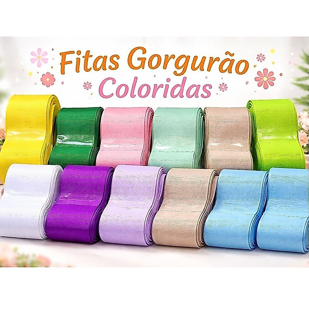 Fita de Gorgurão Nº 9 – 38mm | Venda por Metro | Alta Qualidade