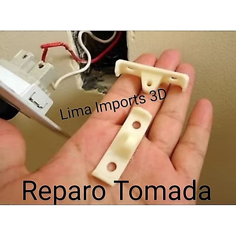 10 Reparo Tomada 4x2 Universal Parafuso Parede Salva Caixinha interruptor (ENVIO IMEDIATO) MOD-I.