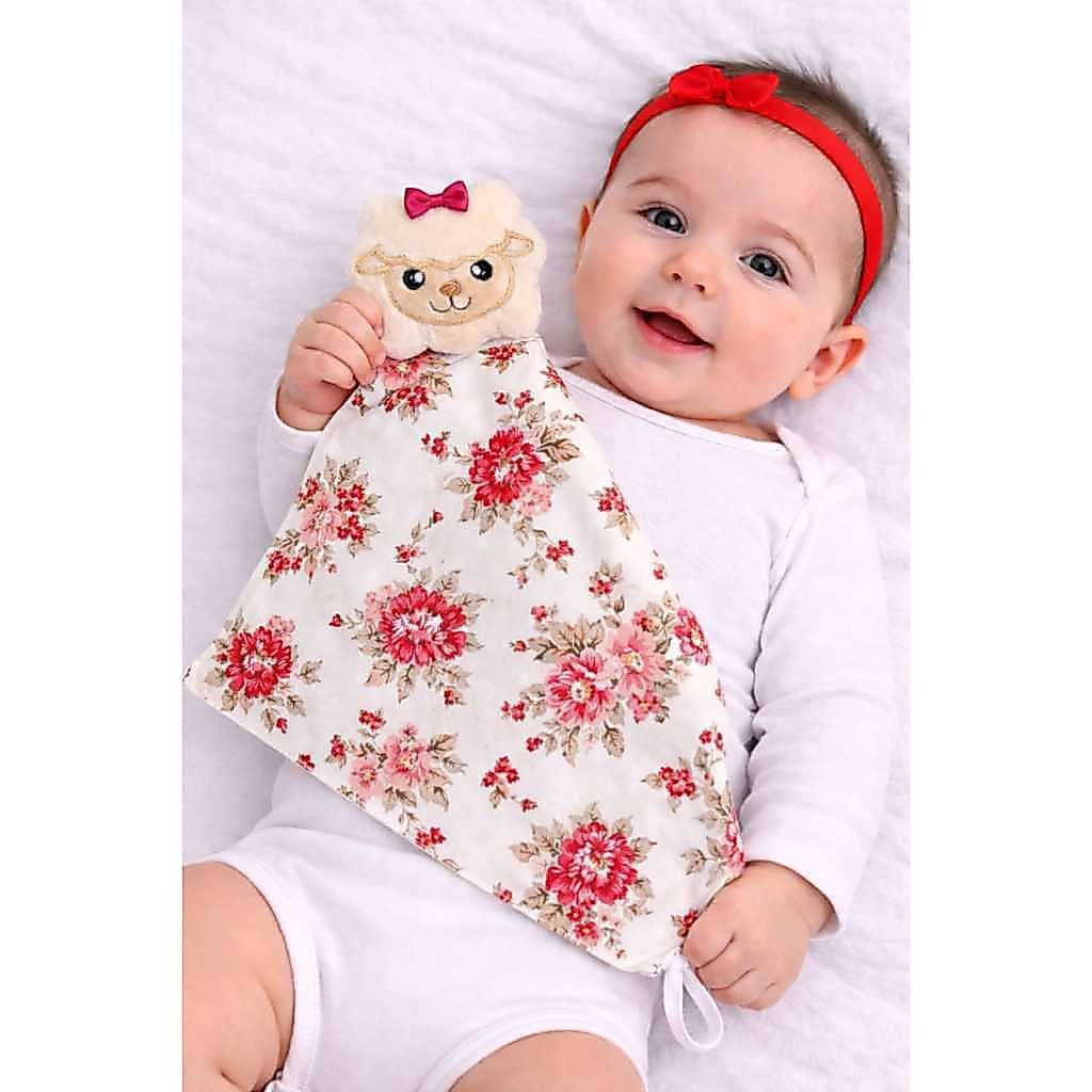 Naninha com Bichinho Bordado + Prendedor de Chupeta Diversos